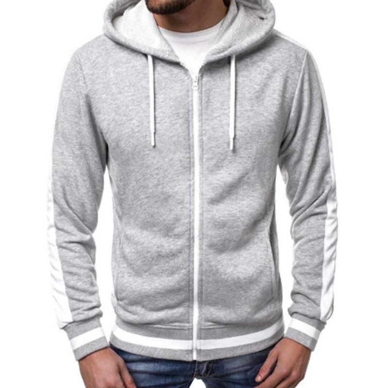 Men's zip-up sweatshirt