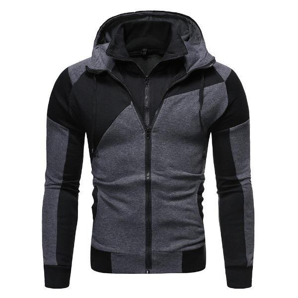 Men's zip-up sweatshirt