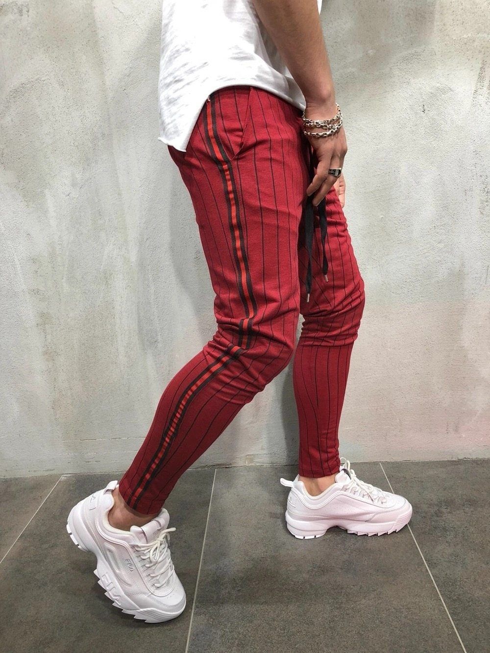 Striped Jogger Pants For Men