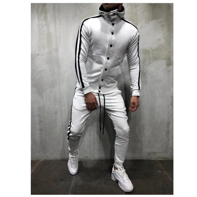 Tracksuit-Men's Casual Sportswear Hoodie & Pants Tracksuits