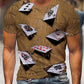 New Men's T shirt 3D Print Graphic Short Sleeve Daily Tops Round Neck