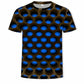 New Men's T shirt 3D Print Graphic Optical Illusion Plus Size Short Sleeve Casual Tops