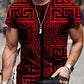 Men 3D Tees Graphic Print Short Sleeve Tops Casual Designer Summer